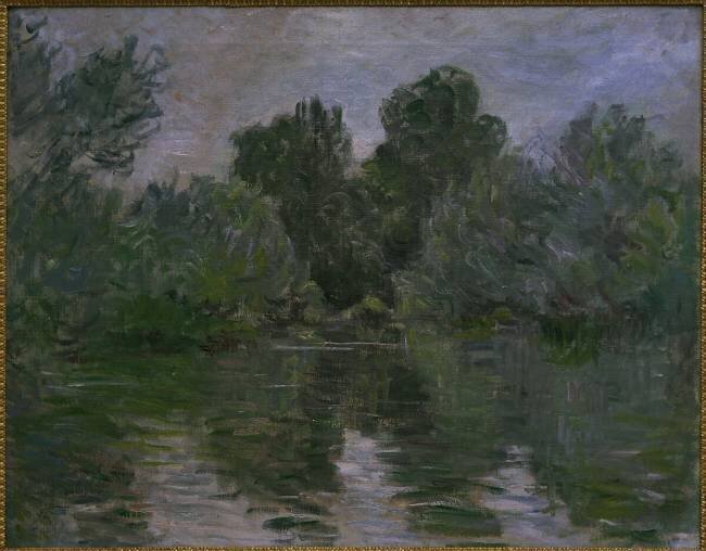 Un bras de la Seine Claude Monet