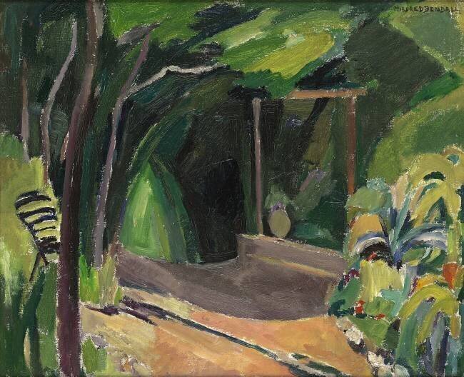 Un coin de jardin Mildred Bendall