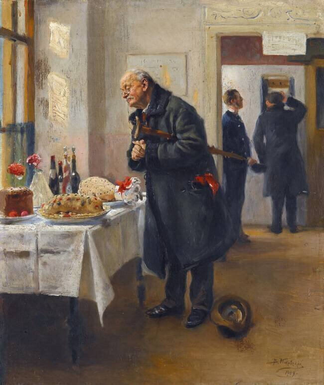 Un gastronome Vladimir Egorovic Makovsky