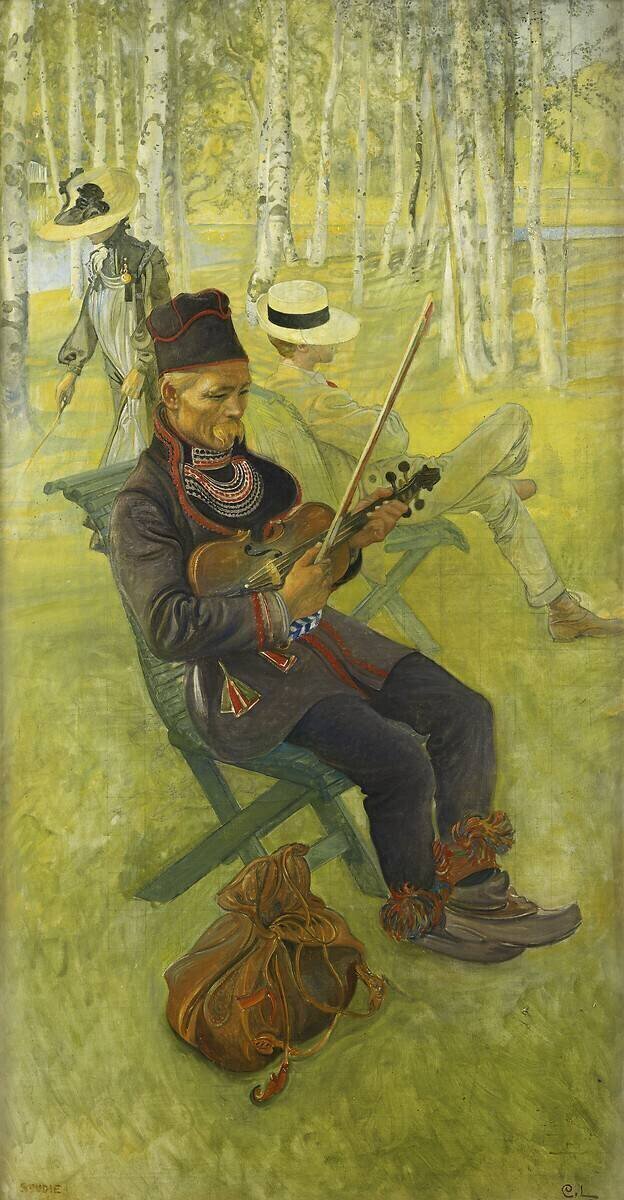 Un Lapon Carl Larsson