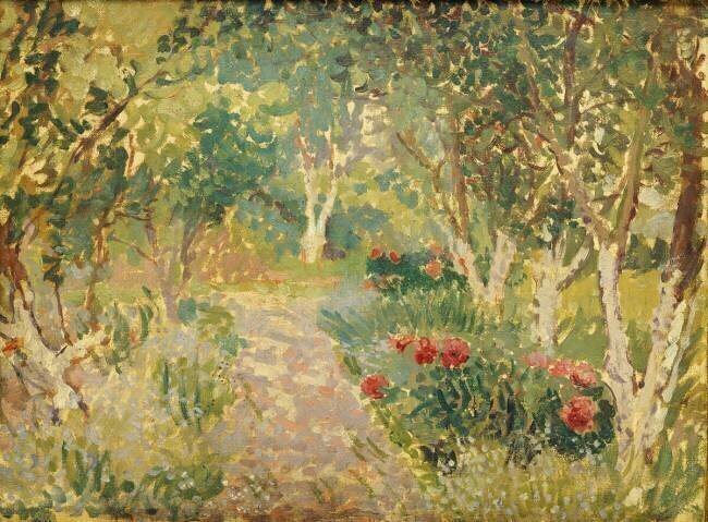 Un parc boisé Spencer Frederick Gore