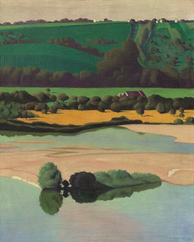 Un soir sur la Loire Félix Vallotton