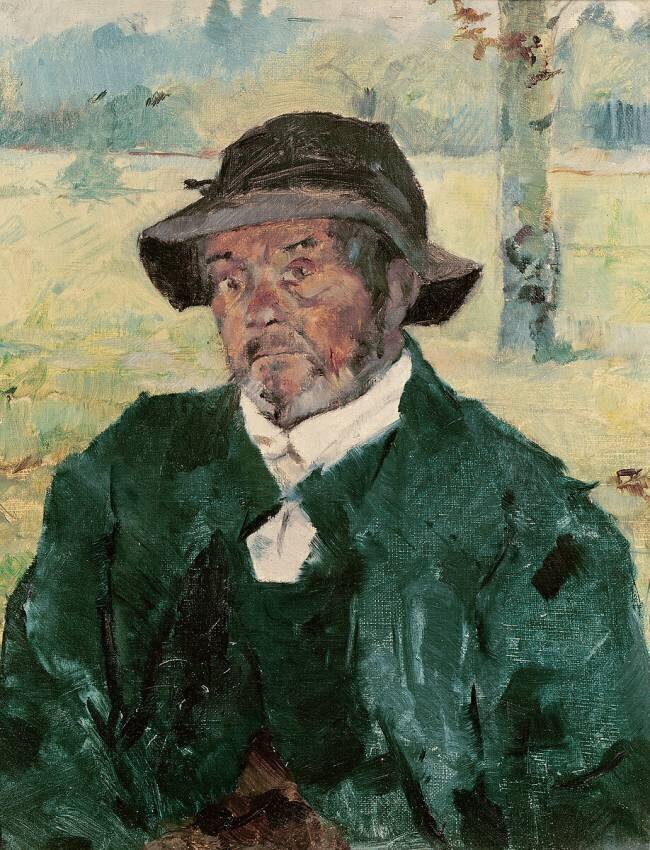 Un vieil homme Henri de Toulouse-Lautrec