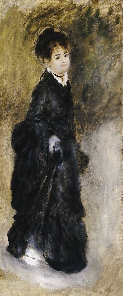 Une jeune femme Auguste Renoir