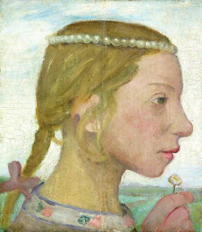 Une jeune fille Paula Modersohn-Becker