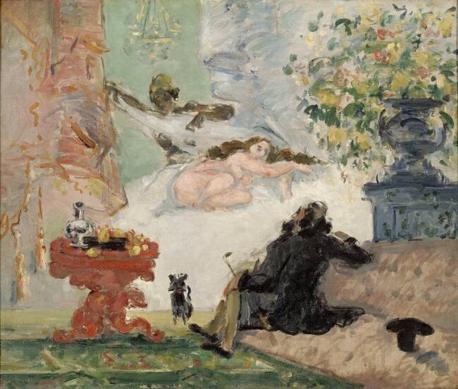 Une moderne Olympia Paul Cézanne