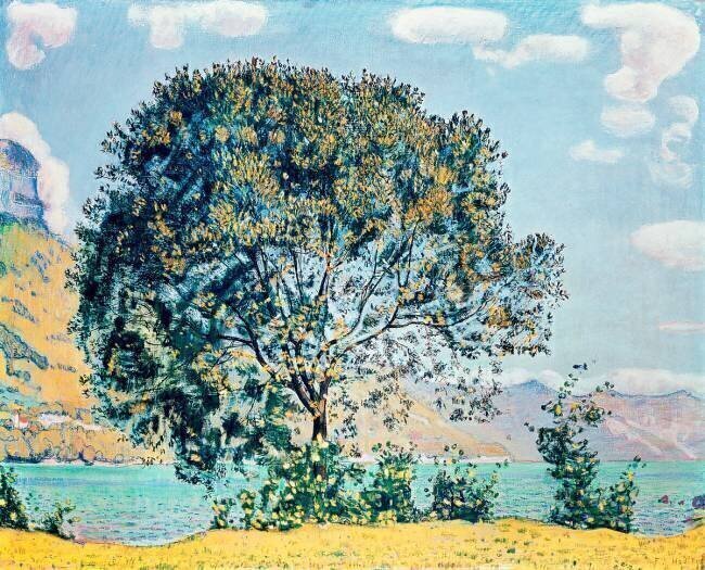Une Vue du Lac Brienz depuis Bodeli Ferdinand Hodler