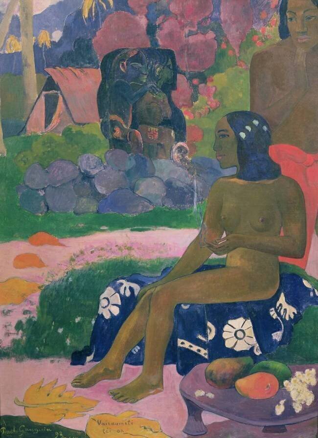 Vairaumati Tei Oa (Son nom est Vairaumati) Paul Gauguin