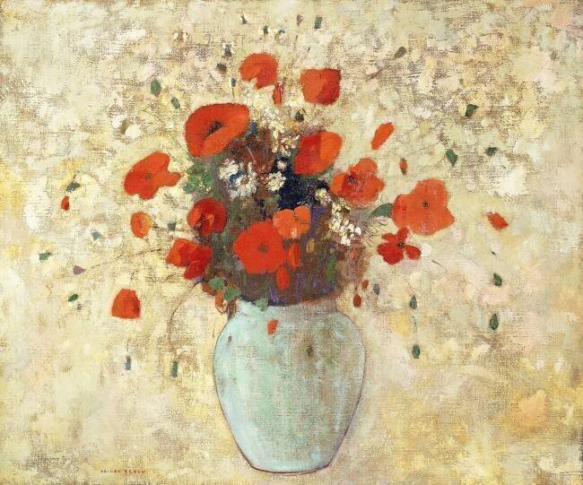 Vase de Coquelicots Odilon Redon