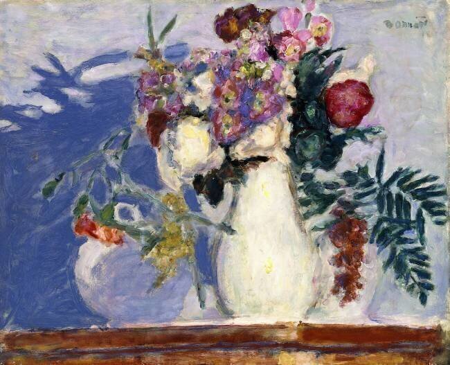 Vase de fleurs Pierre Bonnard