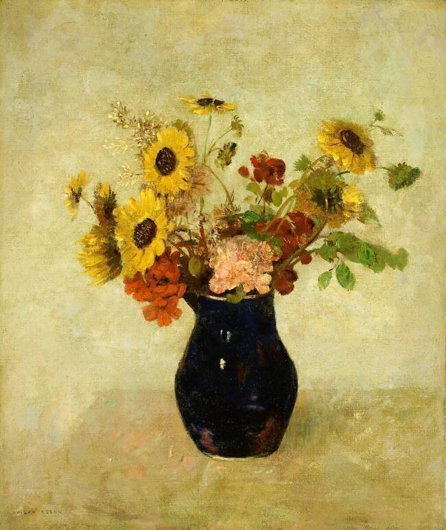 Vase de Fleurs Odilon Redon