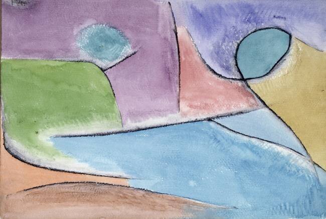 Végétation à Parkland Paul Klee