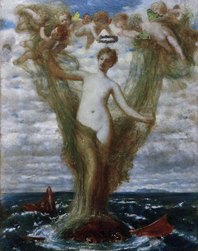 Vénus Anadyomène Arnold Böcklin