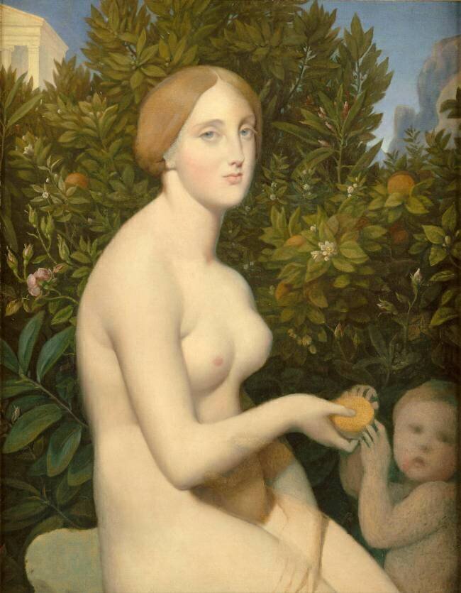 Vénus à Paphos Jean-Auguste-Dominique Ingres