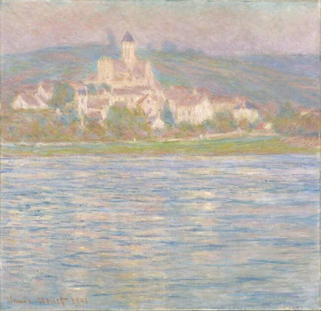 Vétheuil, effet gris Claude Monet