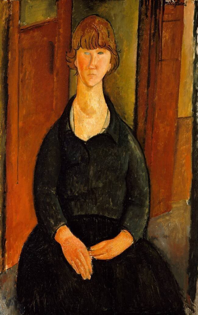 Vendeur de fleurs Amedeo Modigliani