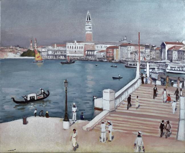 Venise, bassin Saint-Marc Albert Marquet