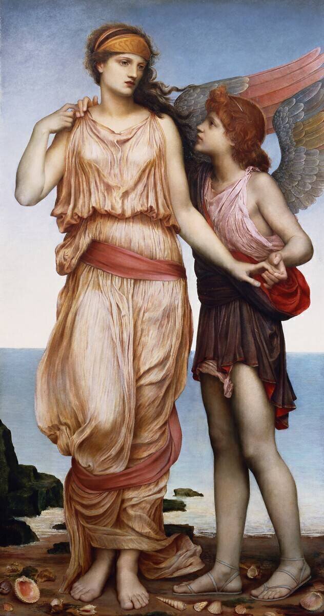 Venus and Cupid Evelyn de Morgan