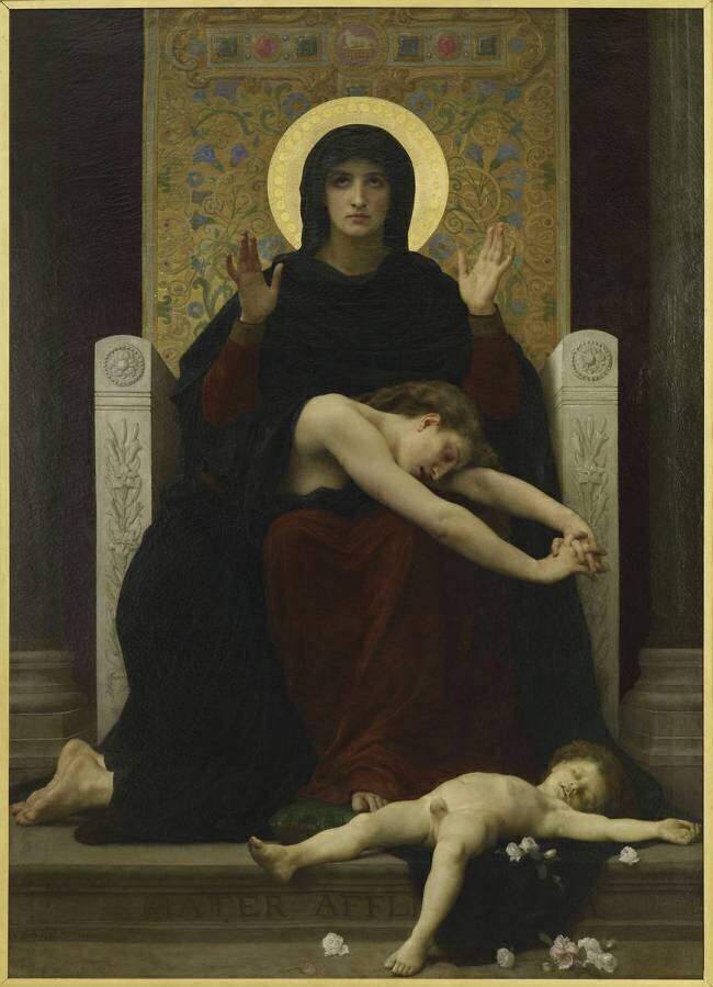 Vierge consolatrice William Bouguereau