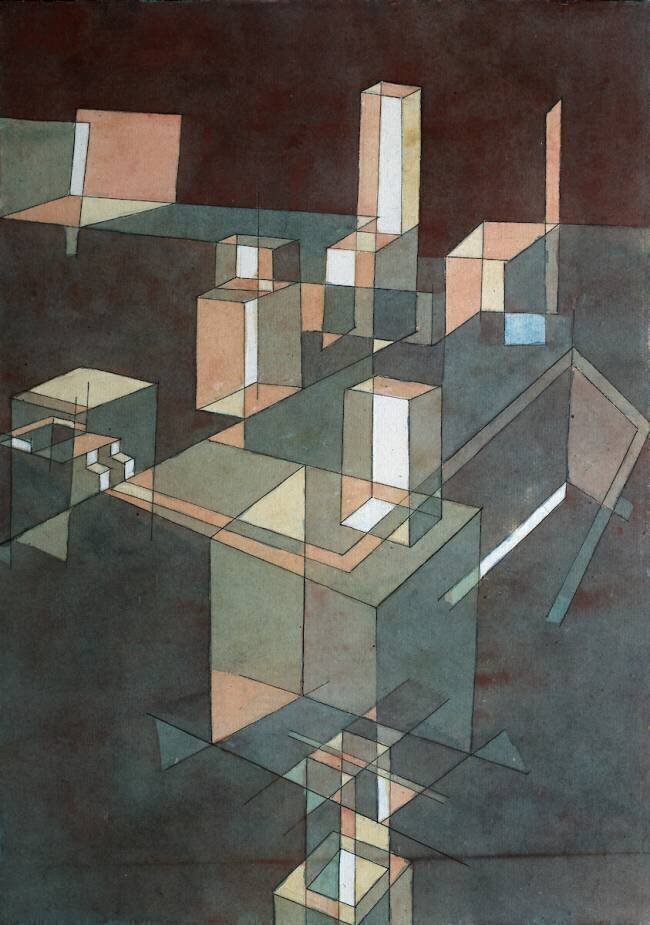 Ville Italienne Paul Klee