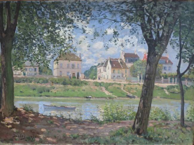 Villeneuve-la-Garenne Alfred Sisley
