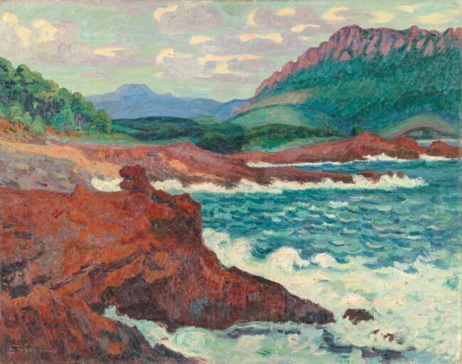 Vue d'Agay (Var) Armand Guillaumin