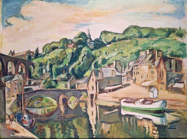 Vue de Dinan Achille Emile Othon Friesz
