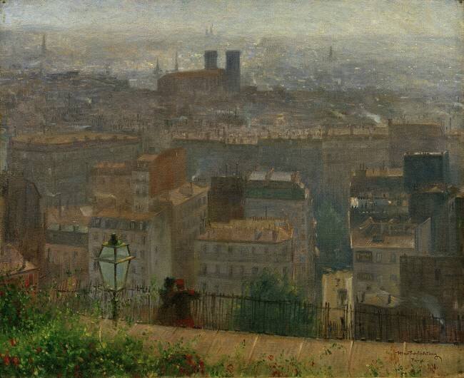 Vue de Paris Max Schlichting