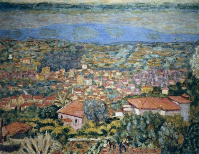 Vue du Cannet Pierre Bonnard