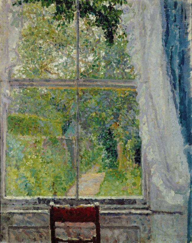 Vue d'une fenêtre Spencer Frederick Gore
