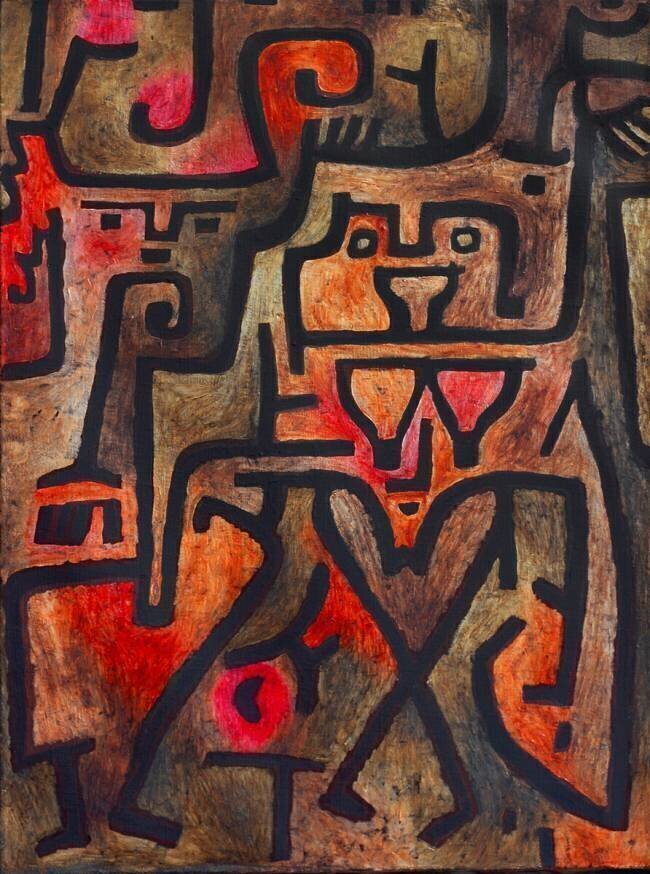 Waldhexen Paul Klee