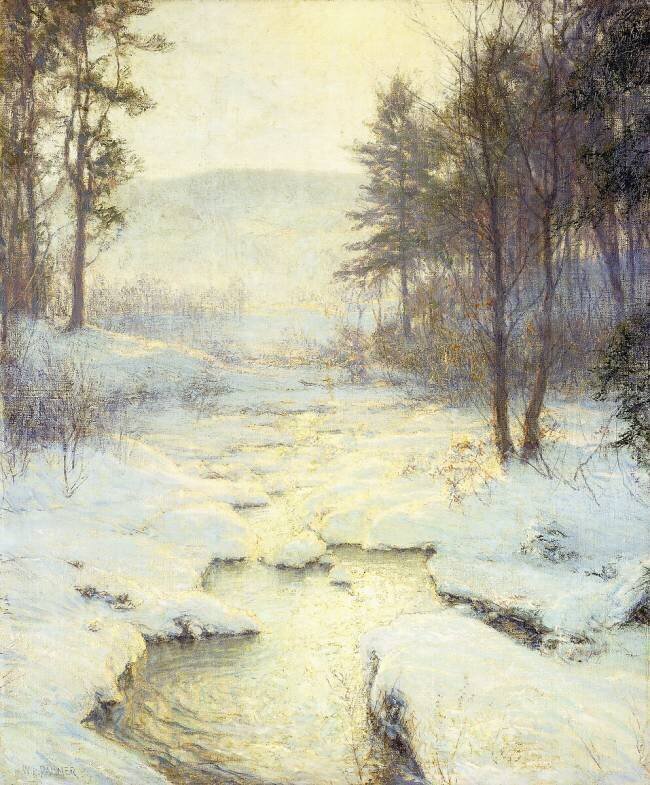 Soleil d'hiver Walter Launt Palmer