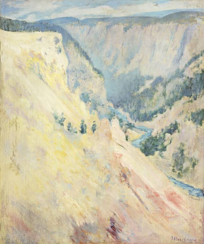 Parc de Yellowstone John Henry Twachtman