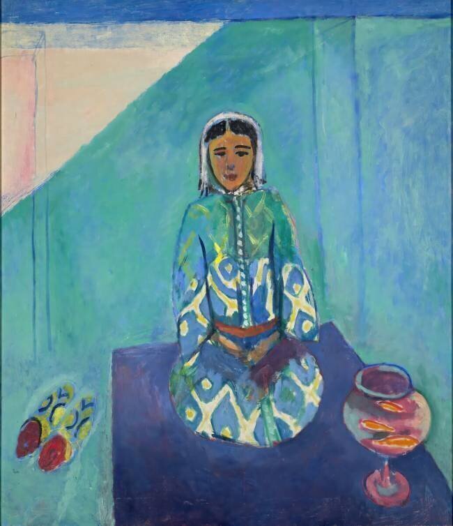 Zorah sur la terrasse Henri Matisse