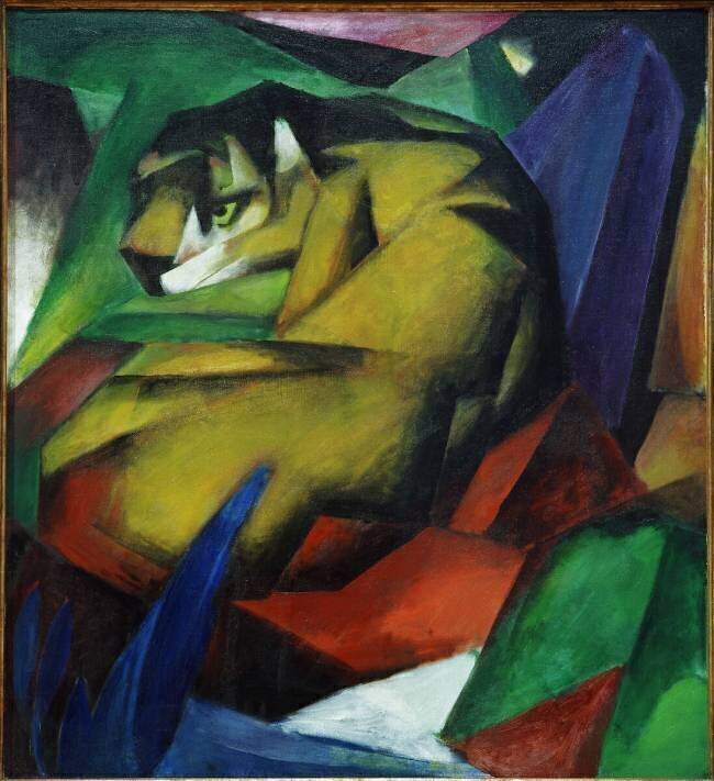 Le Tigre Franz Marc