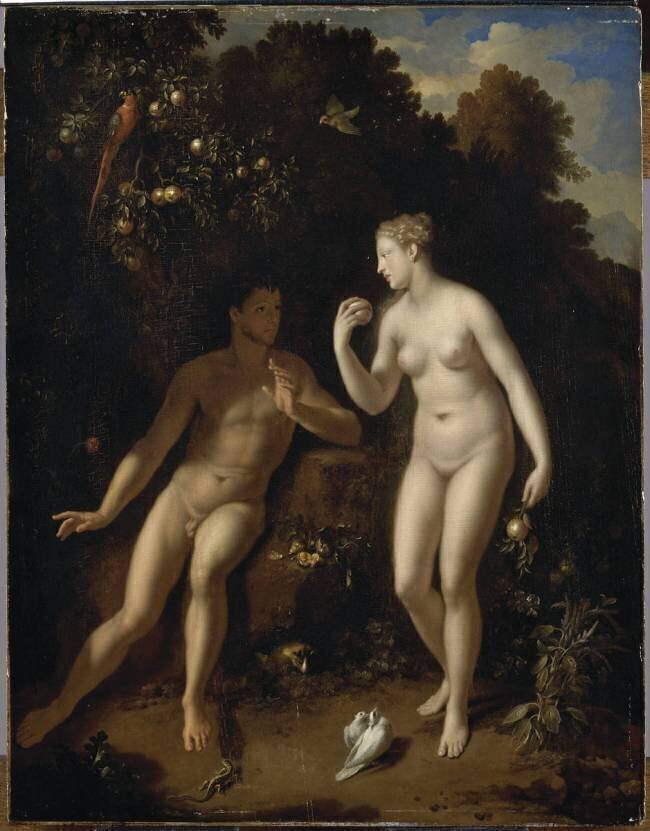 Adam et Eve Adrien van der Werff