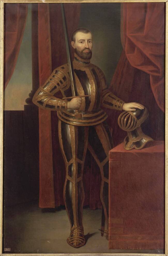 Albéric de Montmorency, connétable de France en 1060 (?-?) (portrait rétrospectif) Alphonse Lavaudan