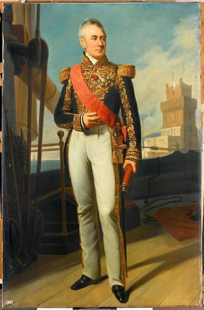 Albin-Reine, baron Roussin (1781-1854) Charles Philippe Larivière