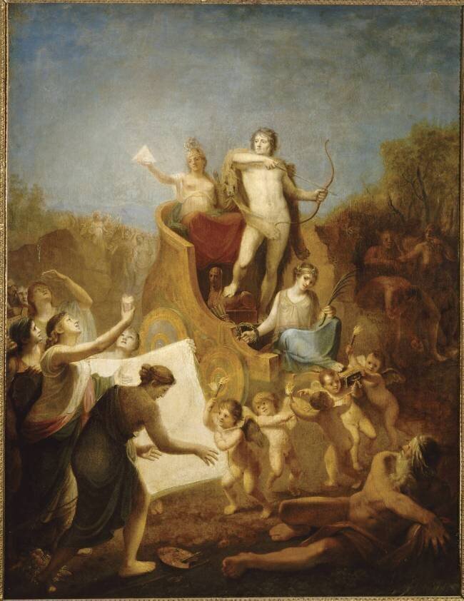 Allégorie à la gloire de la République Cisalpine Giuseppe Errante