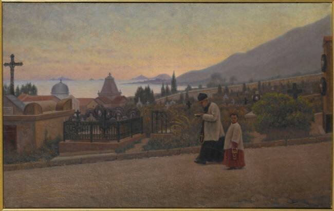 Au cimetière d'Ajaccio François Peraldi
