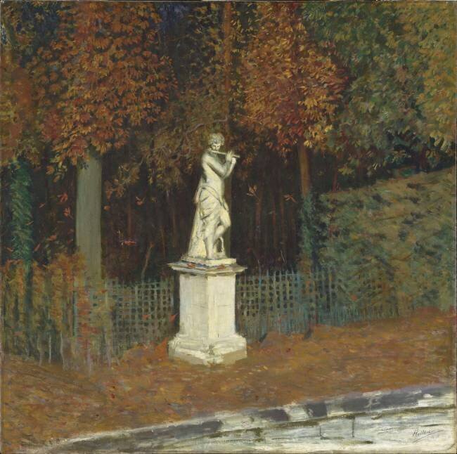 Automne à Versailles Paul César Helleu