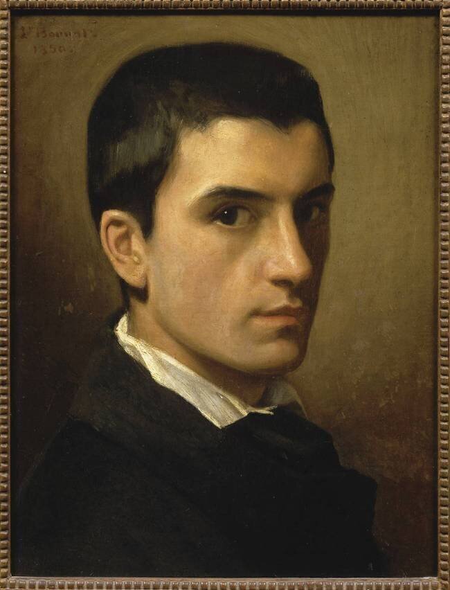 Autoportrait à l'âge de 17 ans Léon Bonnat