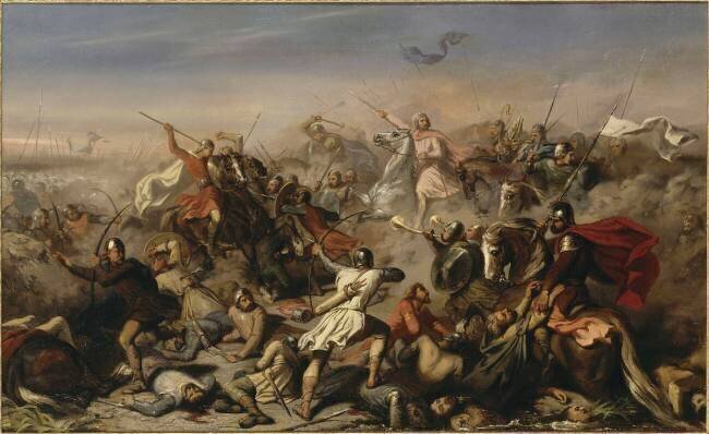 Bataille de Fontenoy-en-Puisaye Tony Johannot