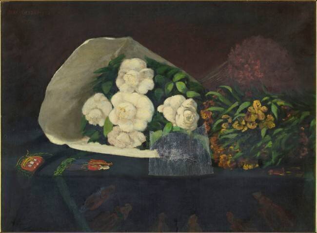 Camélias et giroflées Jean-Alfred Desbrosses