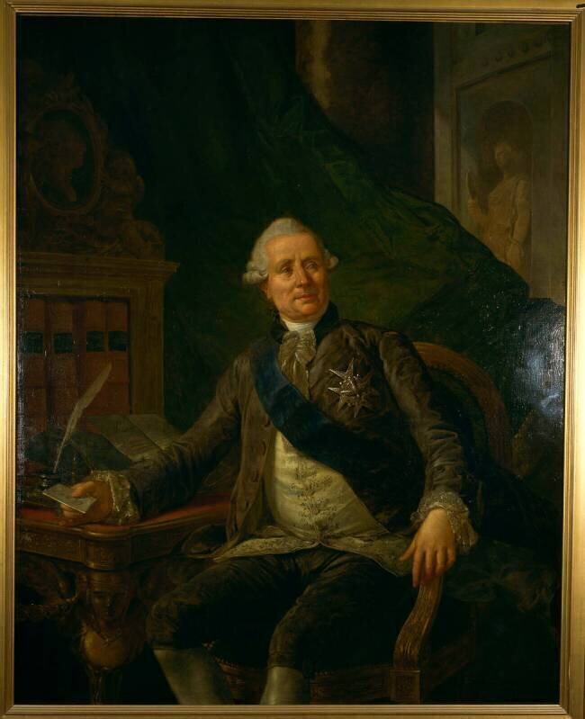 Charles Gravier, comte de Vergennes (1717-1787) Alexis-Joseph Mazerolle