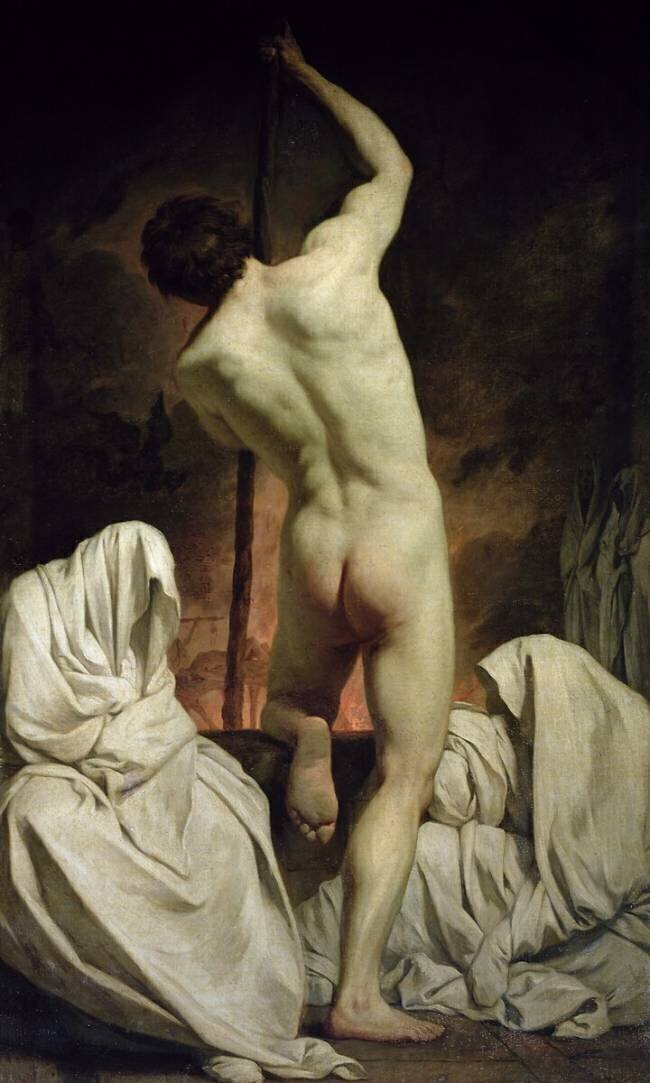 Charon Passing the Shades Pierre Hubert Subleyras