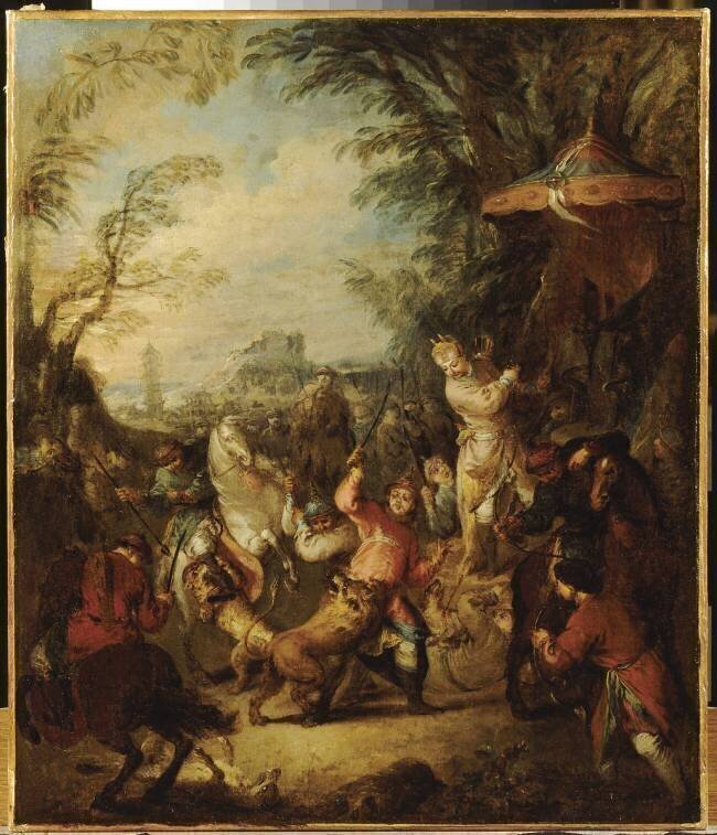 Chasse chinoise Jean-Baptiste Pater