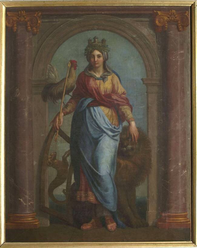 Cybèle avec le signe du Capricorne, décembre François Verdier