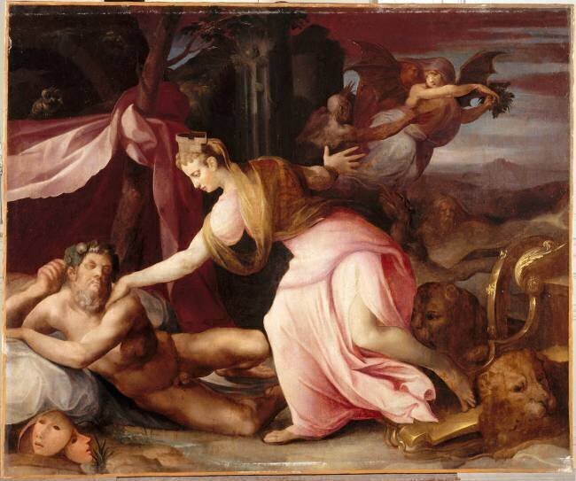 Cybèle éveillant le sommeil. Toussaint Dubreuil
