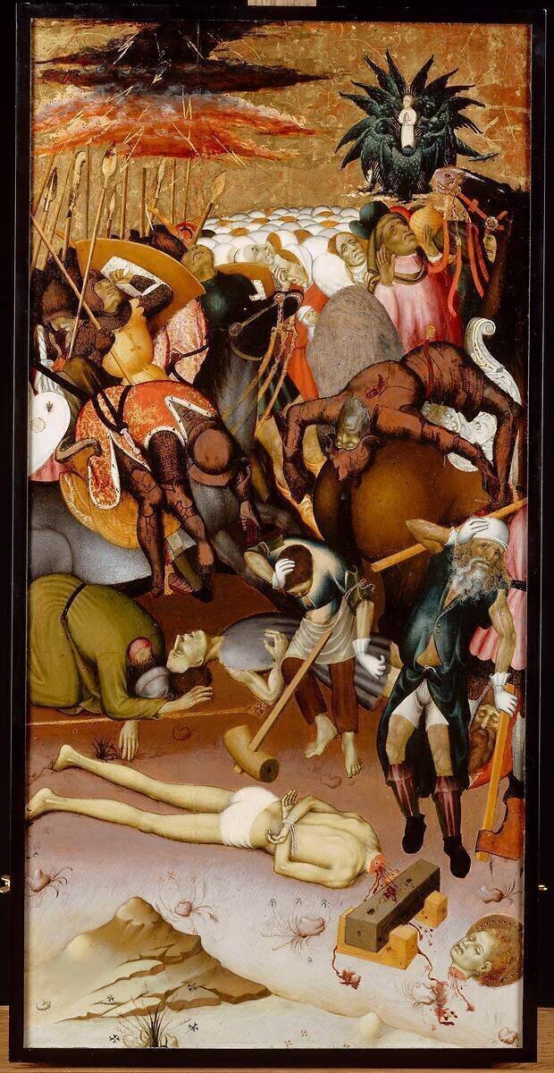 Décapitation de Saint Georges Bernat Martorell